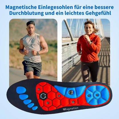 Magnetische Einlegesohlen Akupunktur für Männer und Frauen