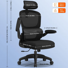 Ergonomischer Bürostuhl mit verstellbarer Kopfstütze und