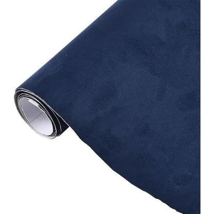 Autofolie Wildlederoptik Dunkelblau 30x152 cm