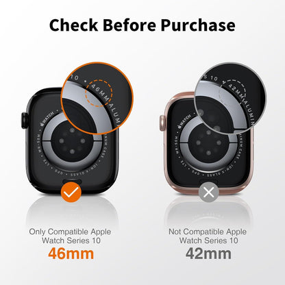 Schutzfolie für Apple Watch Series 10 46mm, Premium