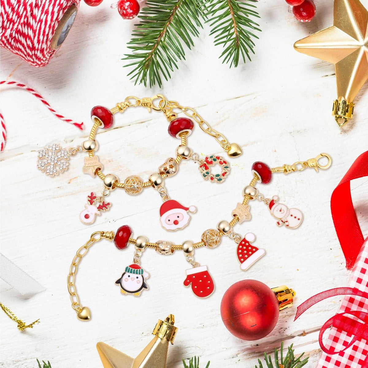 Schmuck Adventskalender 2024 für Mädchen 5-11 Jahre (2