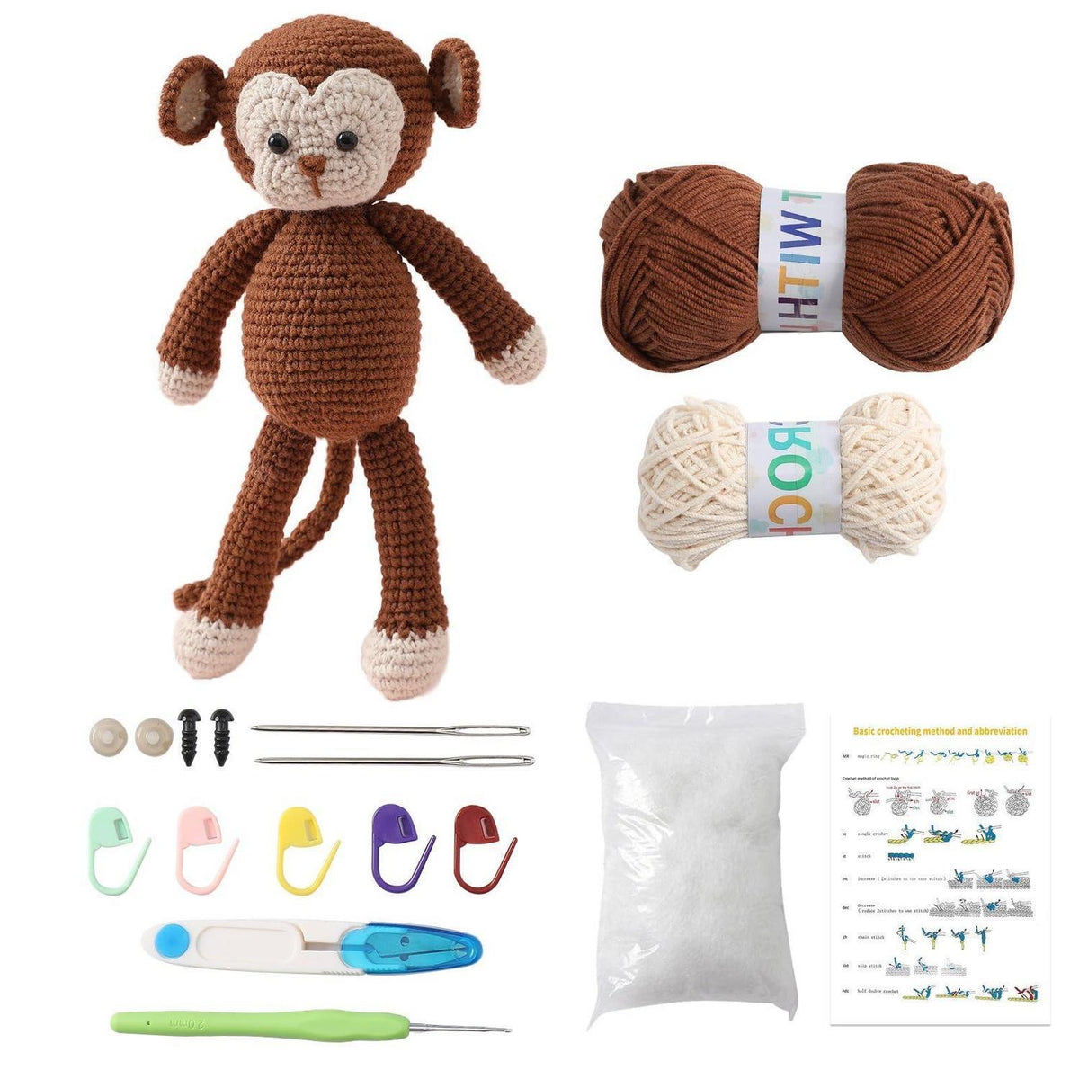 Häkelset Tierchen für Anfänger – Häkeln lernen mit Anleitung
