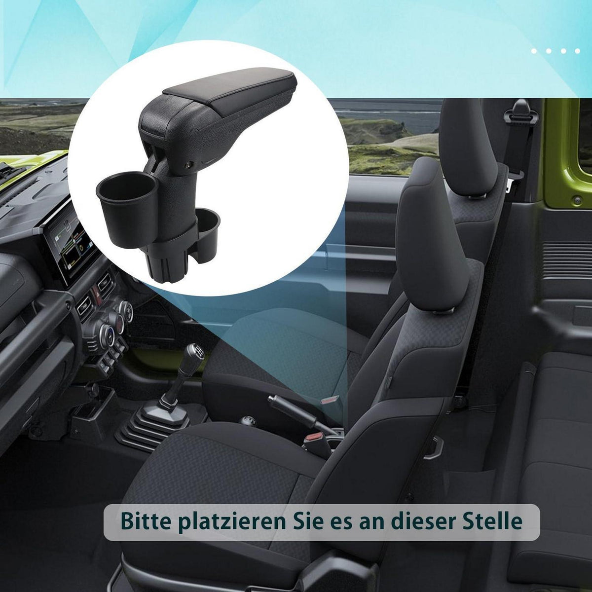 Faltbare Armlehne für Suzuki Jimny JB23 JB33 1998-2018