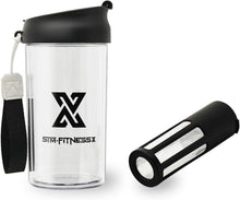 Protein Shaker Früchtebehälter Kaltgebrühte Kaffeetasse Schwarz 360ML