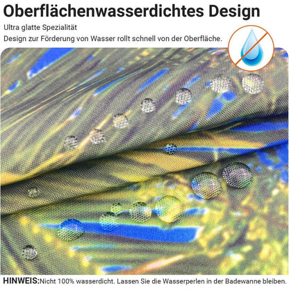 Strand Duschvorhang 120x200cm wasserabweisend mit Ösen