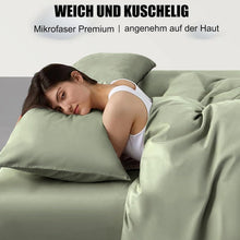 Seitenschläferkissen Bezug 2er Set 40x145cm Salbeigrün Mikrofaser
