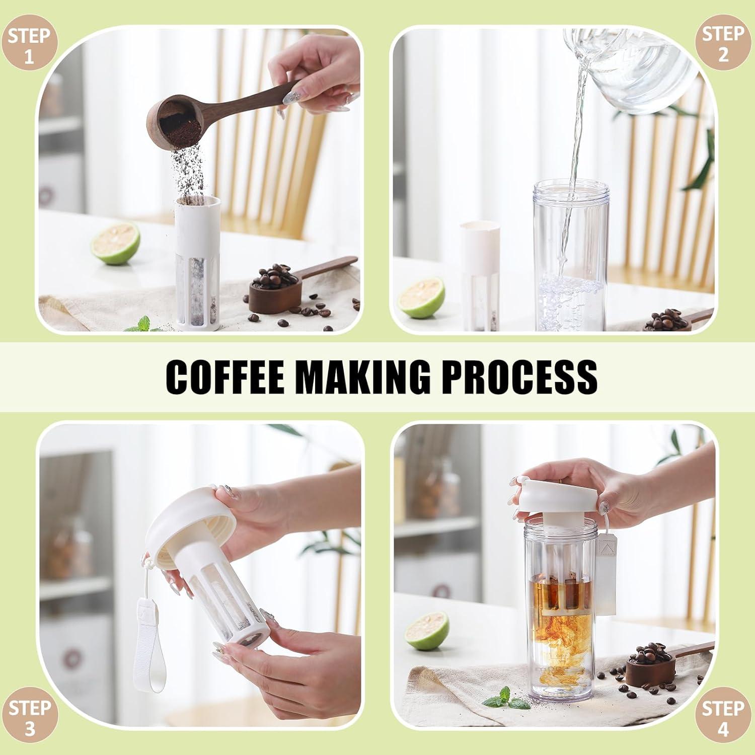 X SIM FITNESSX Protein Shaker Früchtebehälter Kaffeebecher Mixer 500ML