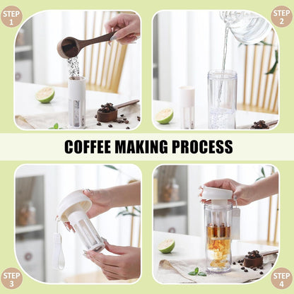 X SIM FITNESSX Protein Shaker Früchtebehälter Kaffeebecher Mixer 500ML
