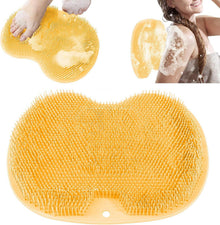 Silikon Fußmatte Dusch Massage Pad Rutschfest Gelb