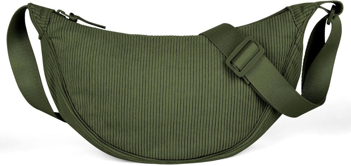 Crossbody Schultertasche Halbmond Verstellbarer Schultergurt