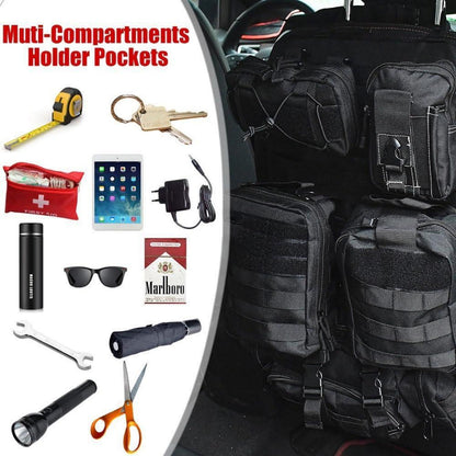 Taktischer Auto-Organizer mit 5 Taschen – Rücksitz-Aufbewahrung
