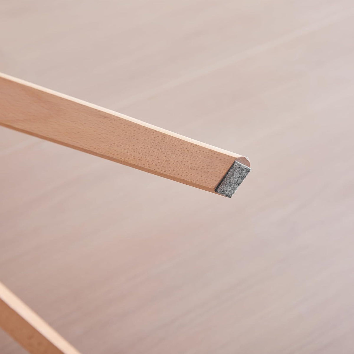 8 Esszimmerstühle Modern Schwarz mit Buchenbeinen