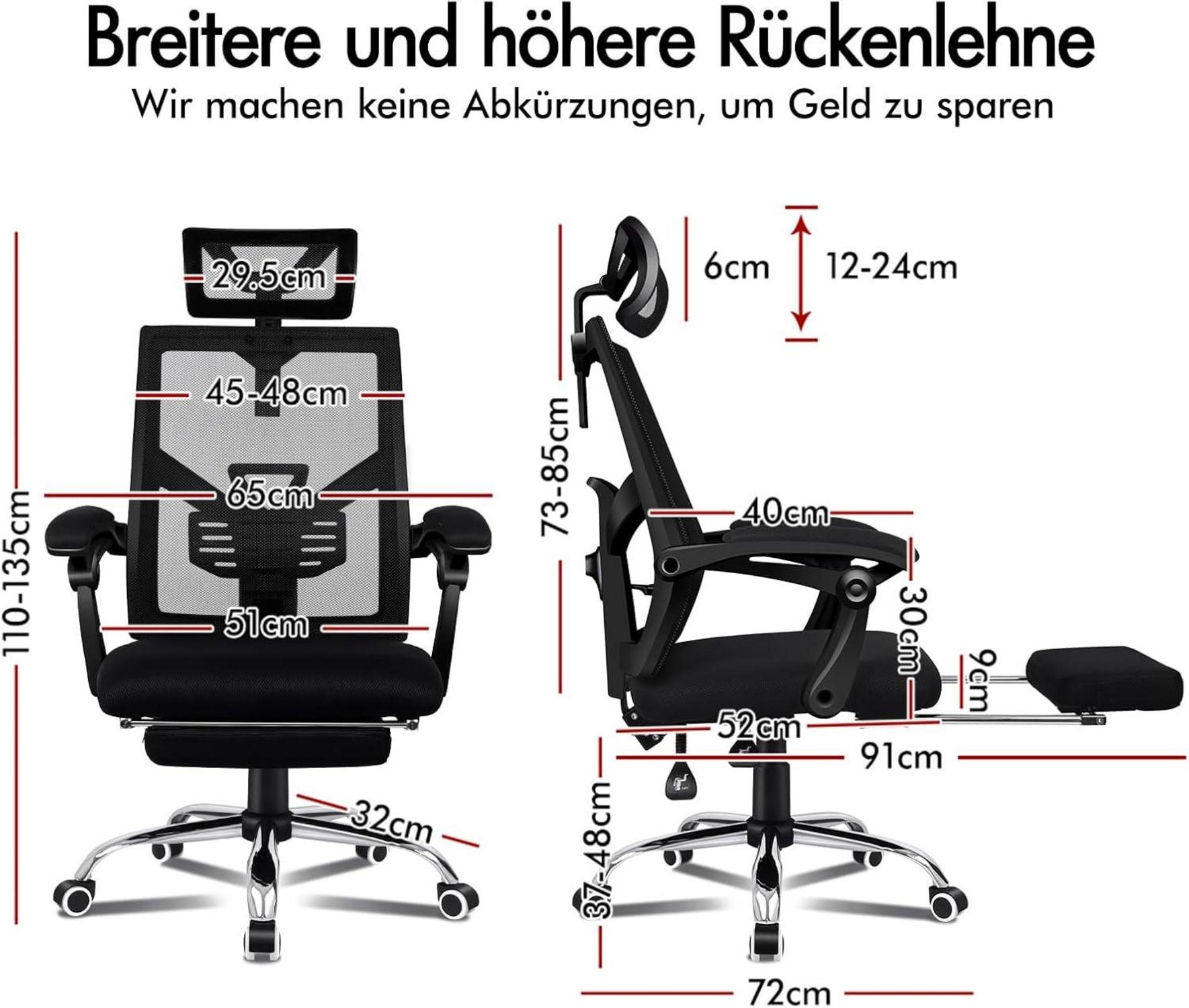 ALFORDSON Bürostuhl aus