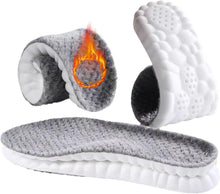 Thermoeinlegesohle Winter Schuhsohlen Flanell Einlagen PU-Schaum