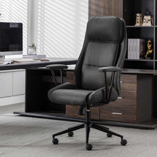 Ergonomischer Bürostuhl mit Wippfunktion und hoher Rückenlehne