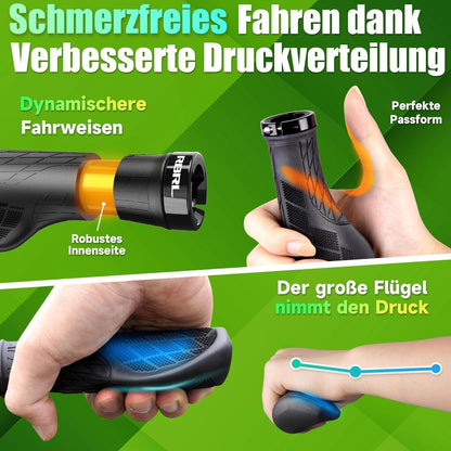 Ergonomische Fahrradgriffe für Komfort und sicheren Halt