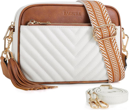 Umhängetasche Damen Crossbody Bags Leder Schultertasche Blau