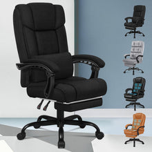 ALFORDSON Bürostuhl Hochlehner 150° Liegeposition Schwarz