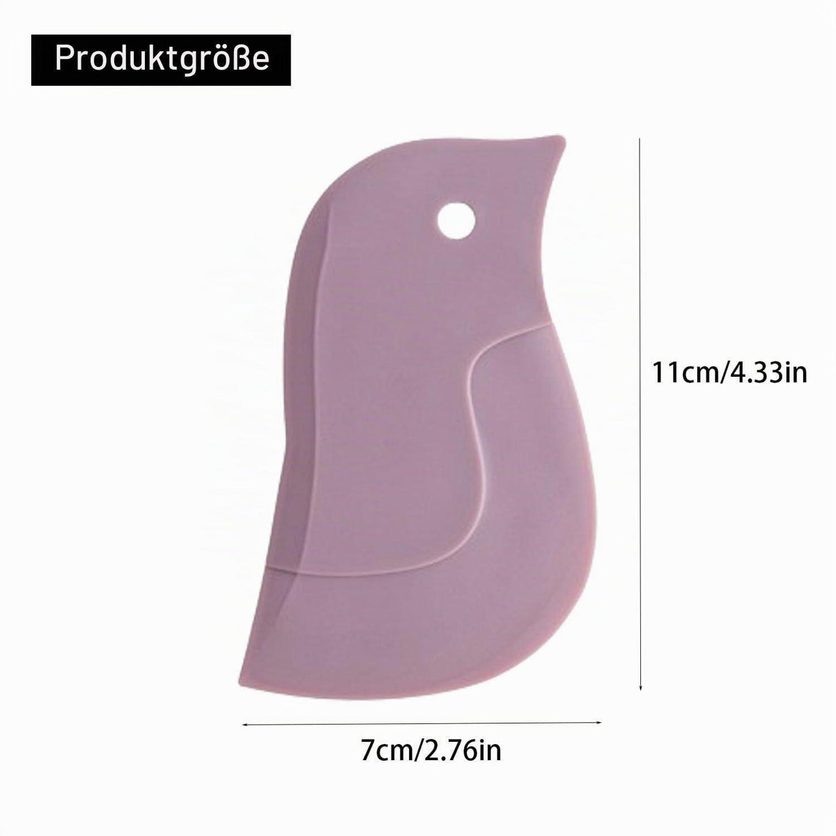 3x Pinguin-Schaber Set | Silikon Pfannenschaber & Reiniger