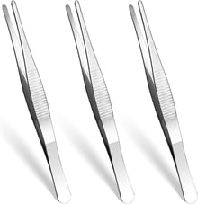 Professionelles Edelstahl Pinzetten Set 3-teilig DIY Tweezers