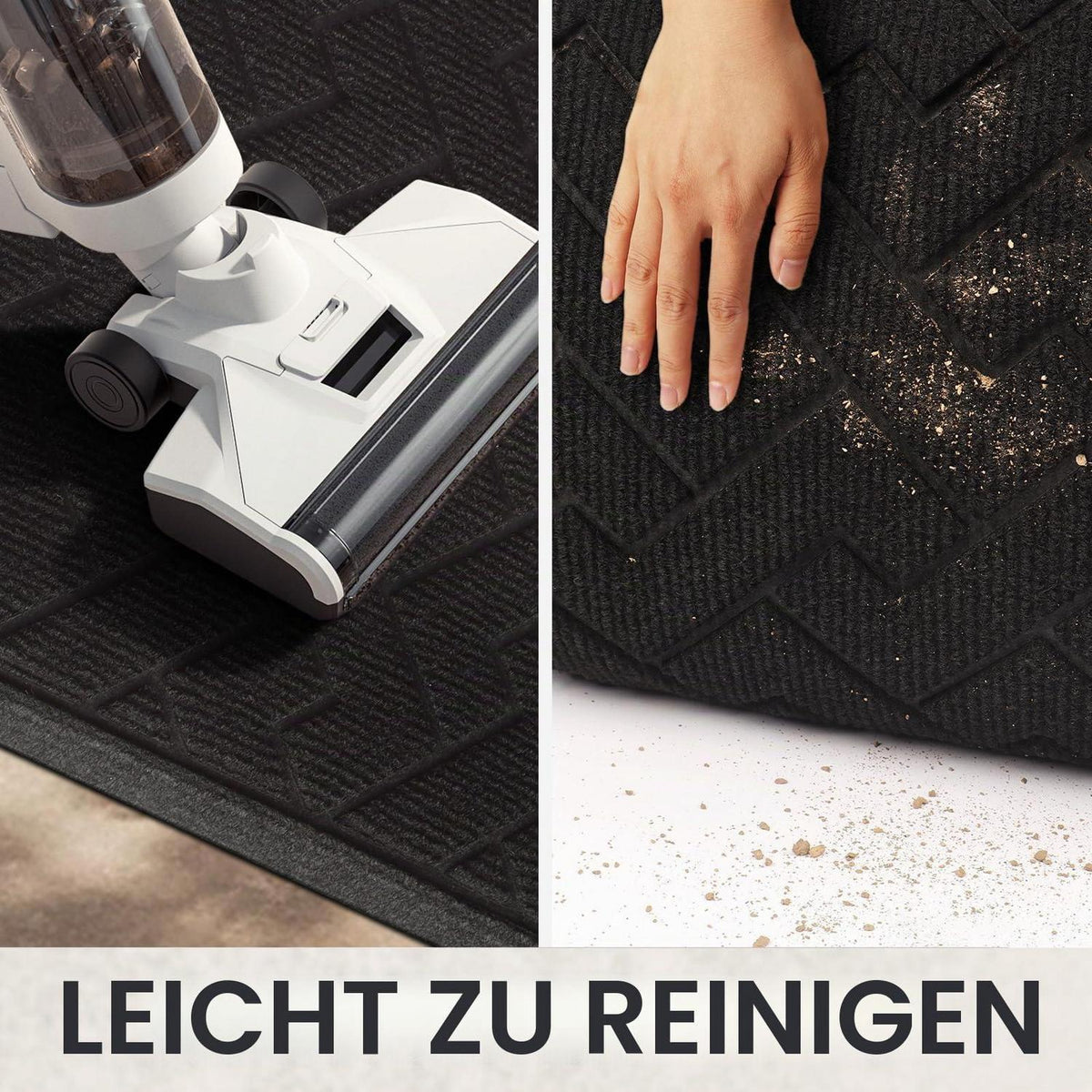 Rutschfeste Fußmatte 80x120 cm – Schmutzfangmatte für Innen & Außen