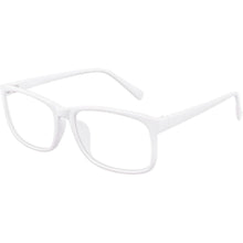 Brille ohne Stärke UV400 Mattweiß mit Tasche