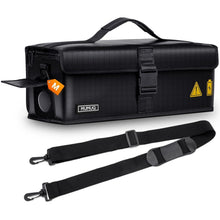 Feuerfeste Ebike Akku Tasche (M) mit Ladeanschluss