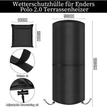 Wetterschutzhülle für Terrassenheizer 50x50x120cm – Wasserdicht & Winddicht
