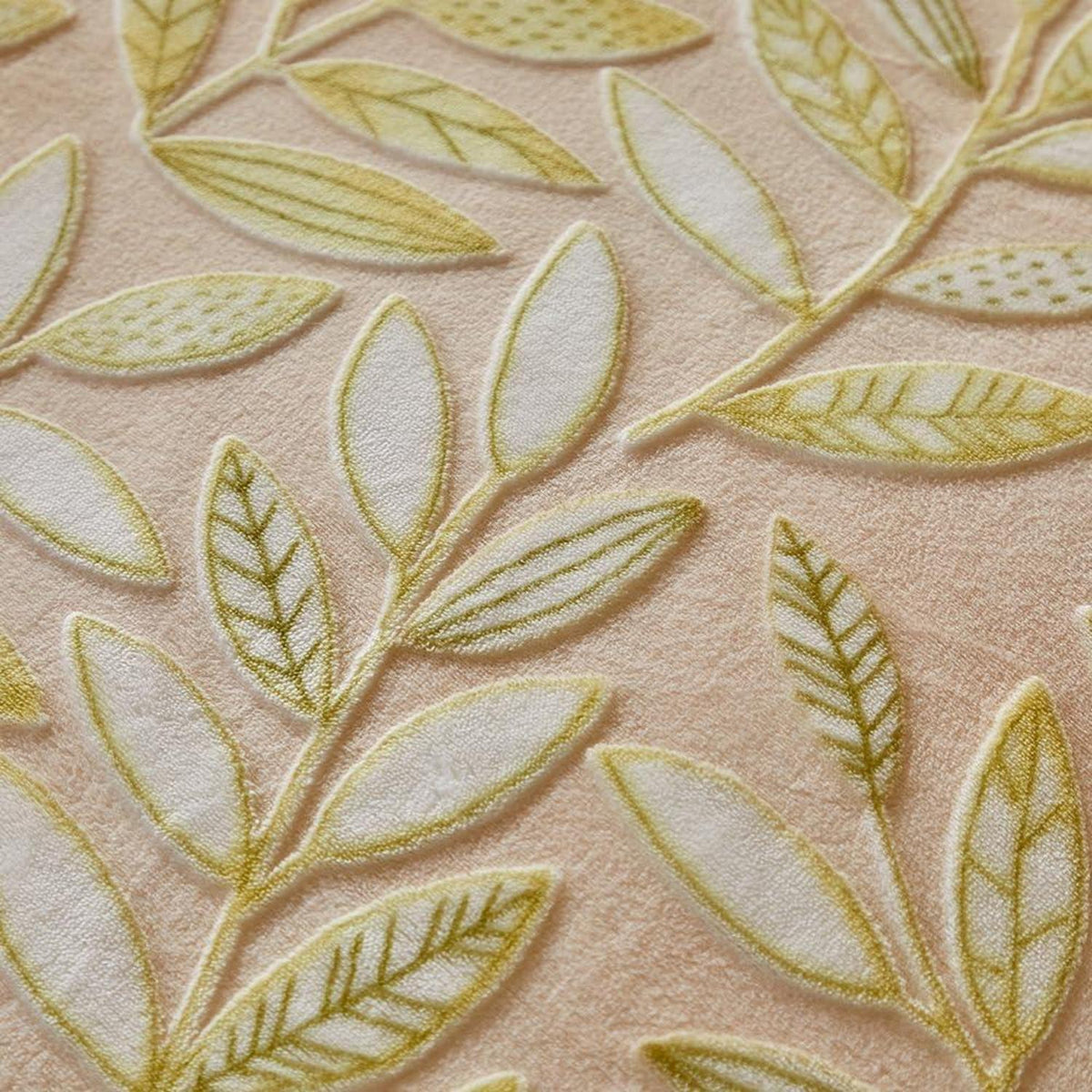 Plüsch Bettwäsche Set 220x240 cm - Warm & Kuschelig Gelb/Beige