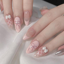 Ceboic French Press on Nails Mandel Rosa künstliche Nägel
