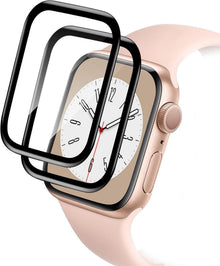Schutzfolie Panzerglas Apple Watch 41mm 2er Pack 9H Härte HD Film