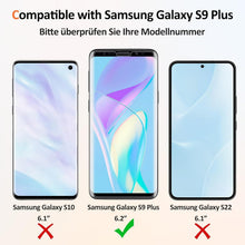Agedate Samsung Galaxy S9 Plus Panzerglas 2 Stück 9H