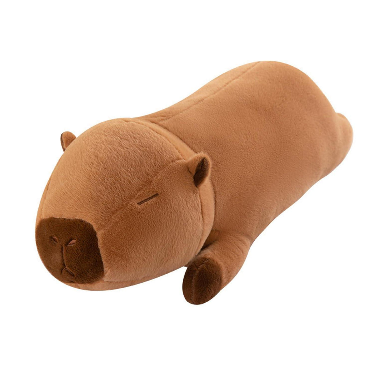 Großes Kapybara Plüschtier 90cm Braun – Kuscheliges Stofftier & Kissen