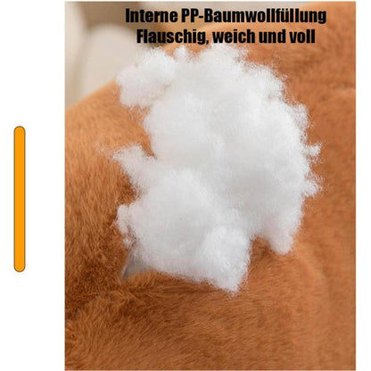 Großes Kapybara Plüschtier 90cm Braun – Kuscheliges Stofftier & Kissen