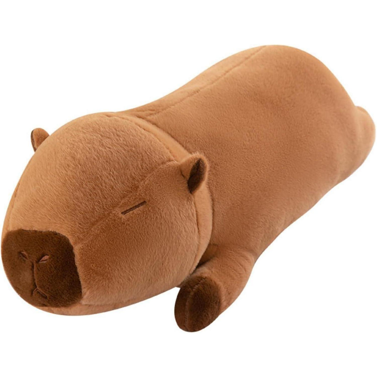 Großes Kapybara Plüschtier 90cm Braun – Kuscheliges Stofftier & Kissen