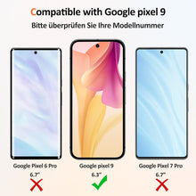 2+2 Stück Schutzfolie für Google Pixel 9 Panzerglas Kamera