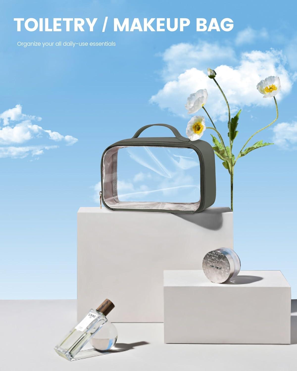 LOVEVOOK Sporttasche Damen Weekender Reisetasche, Grün, wasserdicht, mit Schuh- & Nassfach