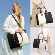 LOVEVOOK Handtasche Damen 15.6 Zoll PU Leder Tote Bag