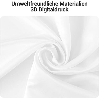 Duschvorhang 120x180cm Reinweiß, Wasserabweisend, Waschbar