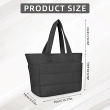 Aucuu Puffer Schultertasche Damen, Große Umhängetasche mit