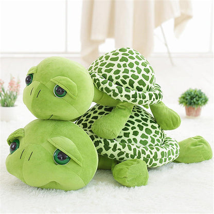 Große grüne Schildkröte Plüschtier - 60cm, Kuscheltier Geschenk