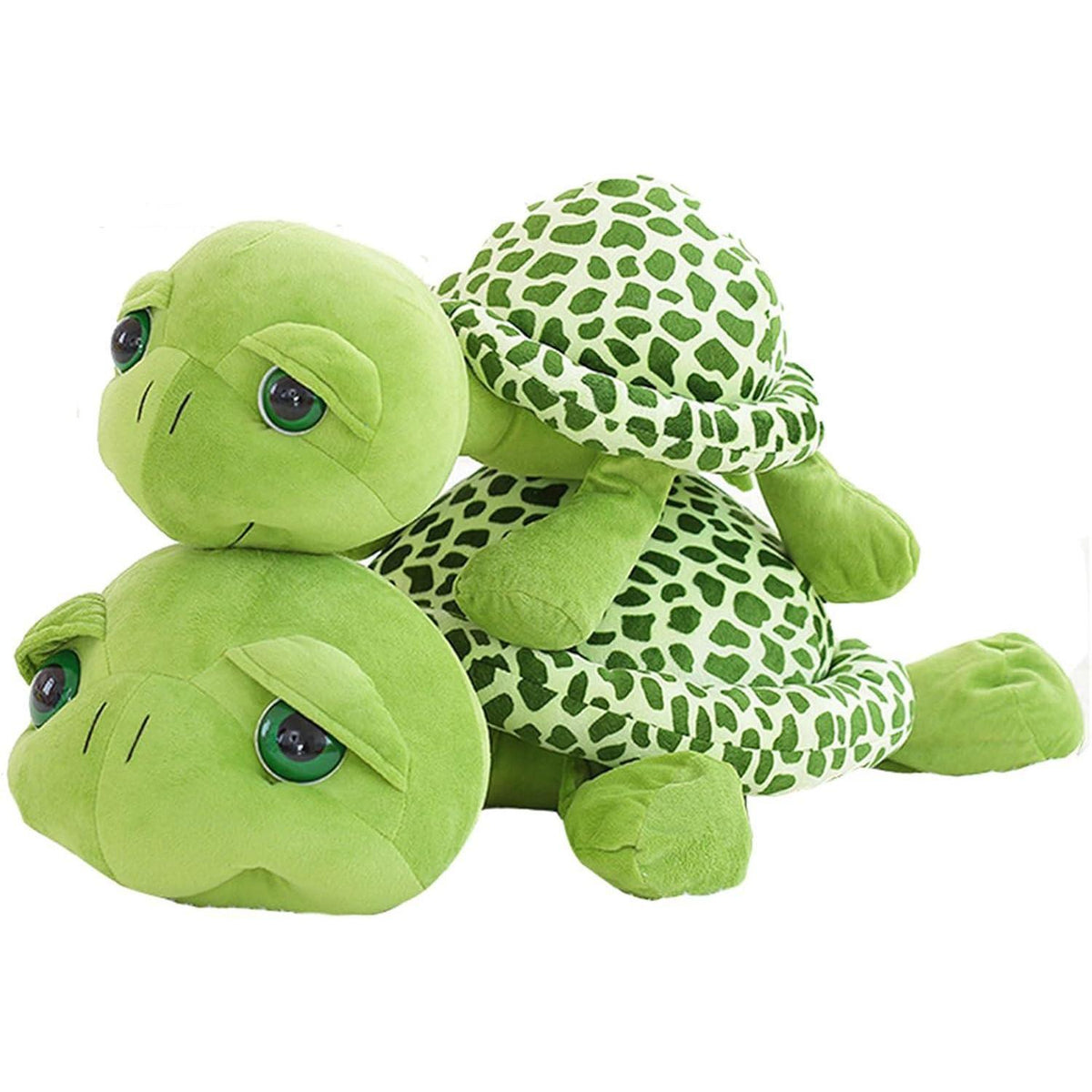 Große grüne Schildkröte Plüschtier - 60cm, Kuscheltier Geschenk
