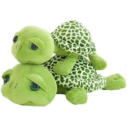 Große grüne Schildkröte Plüschtier - 60cm, Kuscheltier Geschenk