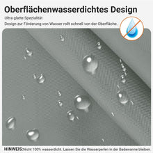 Duschvorhang Grau 160x160cm Beschwerter Saum Antischimmel Wasserabweisend
