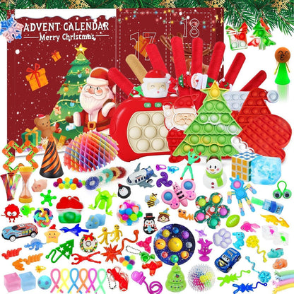 Adventskalender 2024 Mädchen Überraschung Fidget Spielzeug