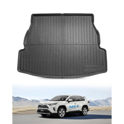 Kofferraummatte Toyota RAV4 XA50 2019-2025, TPE Schutzwanne Schwarz