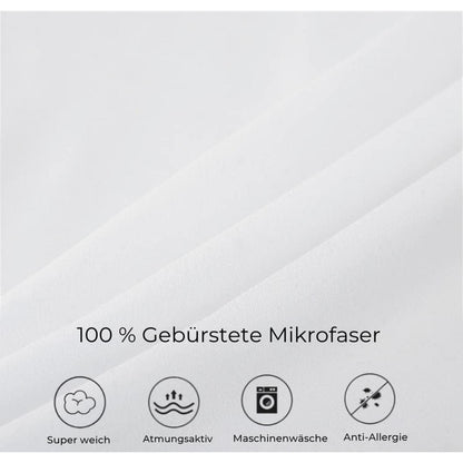 Blumen Bettwäsche Set 135x200 Rosa Rot Floral 3D Mikrofaser