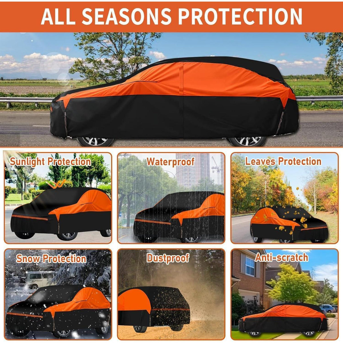 Autoabdeckung VW Golf MK5 MK6 MK7 MK8 2003-2024 – Allwetterschutz