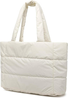 Elegante Damen Puffer Bag Tote Handtasche groß und leicht - Winter