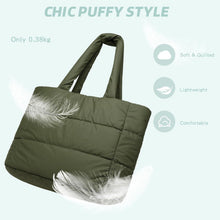 Myhozee Puffer Bag Damen Tasche - Elegant Tote Shopper